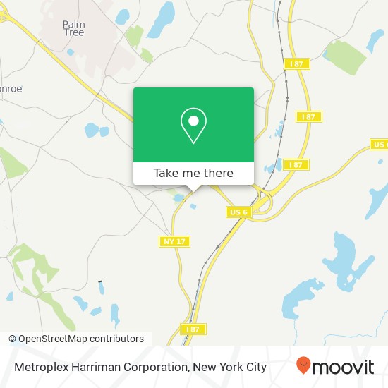Mapa de Metroplex Harriman Corporation