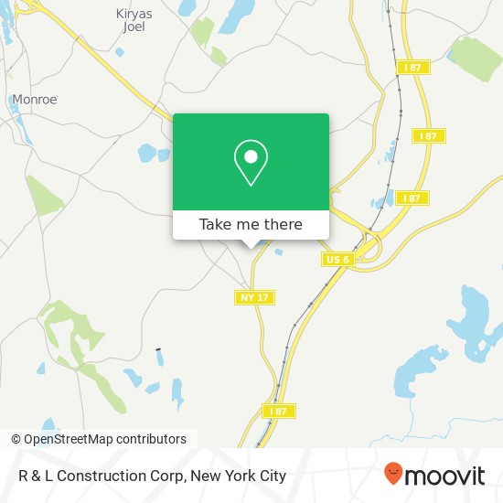 Mapa de R & L Construction Corp