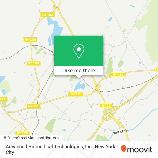 Advanced Biomedical Technologies, Inc. map