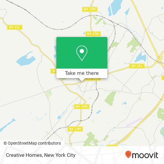 Creative Homes map