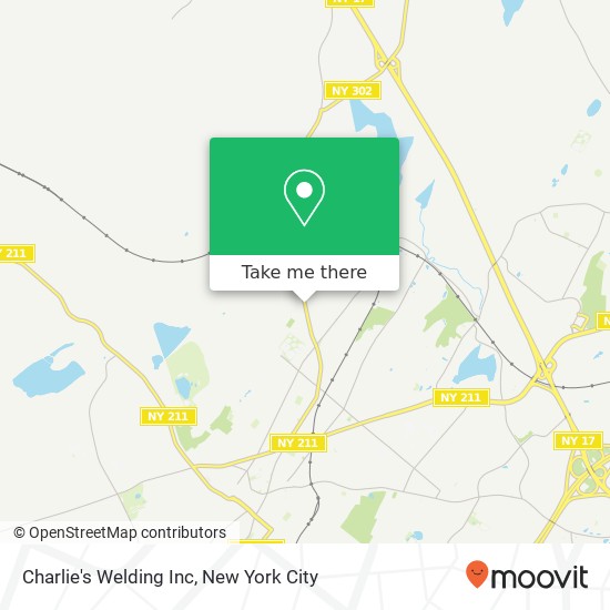 Mapa de Charlie's Welding Inc