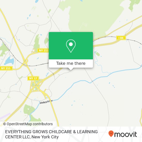 Mapa de EVERYTHING GROWS CHILDCARE & LEARNING CENTER LLC