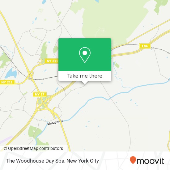 Mapa de The Woodhouse Day Spa
