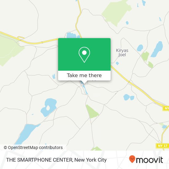 THE SMARTPHONE CENTER map