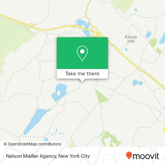 Nelson Mailler Agency map