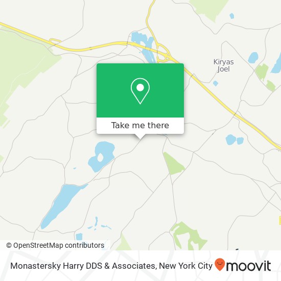 Mapa de Monastersky Harry DDS & Associates