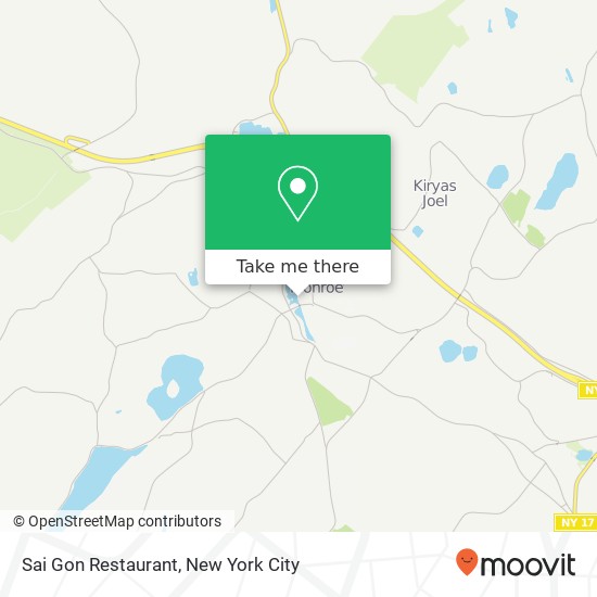 Mapa de Sai Gon Restaurant