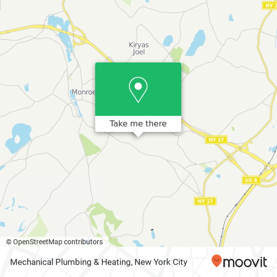 Mechanical Plumbing & Heating map