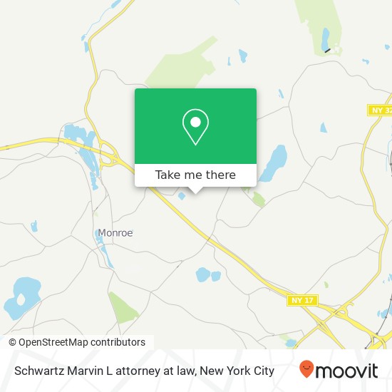 Schwartz Marvin L attorney at law map