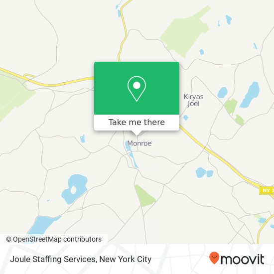 Mapa de Joule Staffing Services