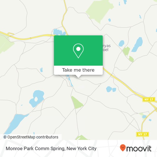 Mapa de Monroe Park Comm Spring