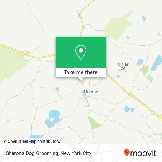 Mapa de Sharon's Dog Grooming