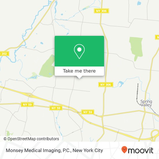 Monsey Medical Imaging, P.C. map