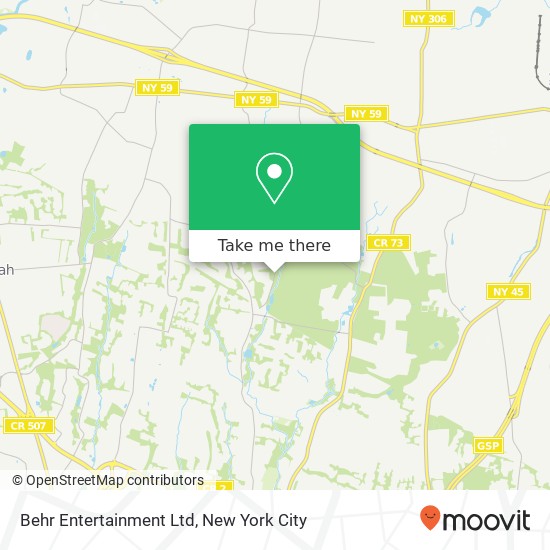Behr Entertainment Ltd map