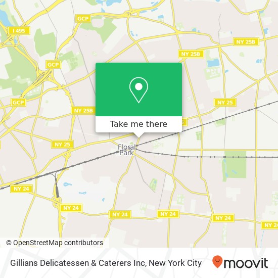 Mapa de Gillians Delicatessen & Caterers Inc