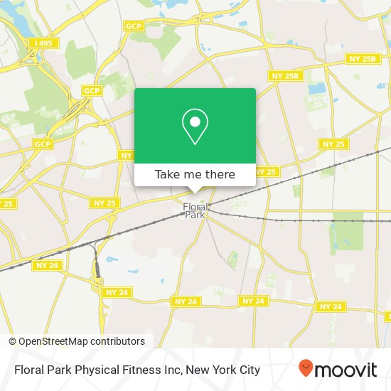 Floral Park Physical Fitness Inc map