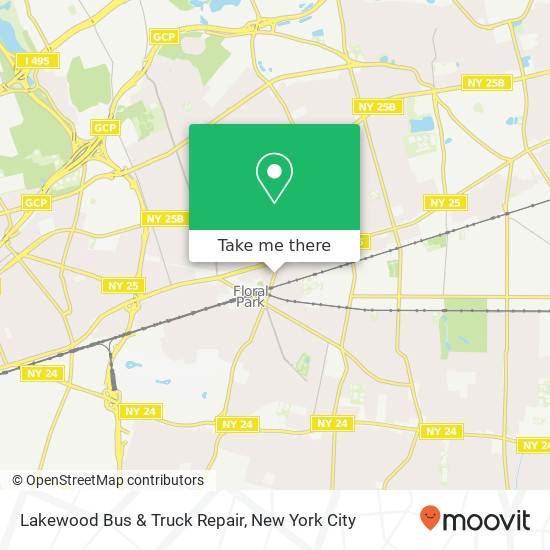 Mapa de Lakewood Bus & Truck Repair