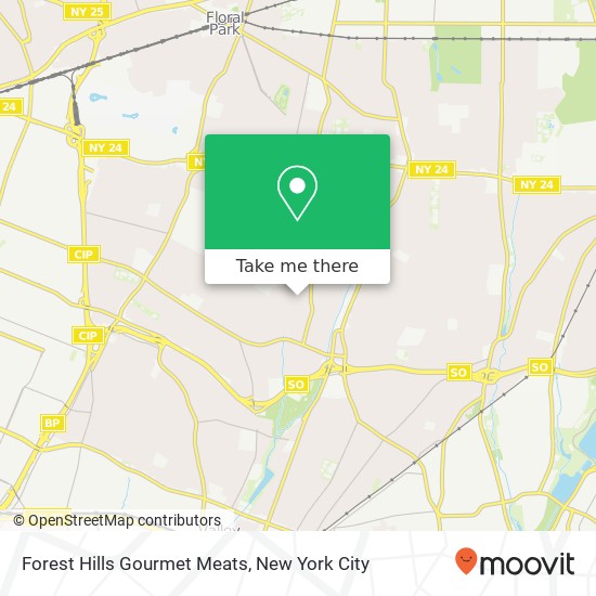 Forest Hills Gourmet Meats map