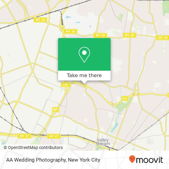 Mapa de AA Wedding Photography