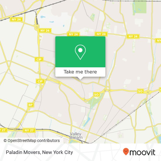 Paladin Movers map