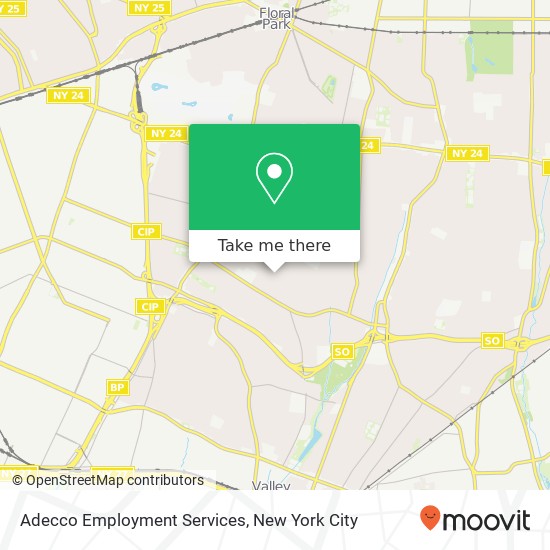 Adecco Employment Services map
