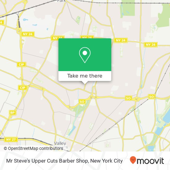 Mapa de Mr Steve's Upper Cuts Barber Shop