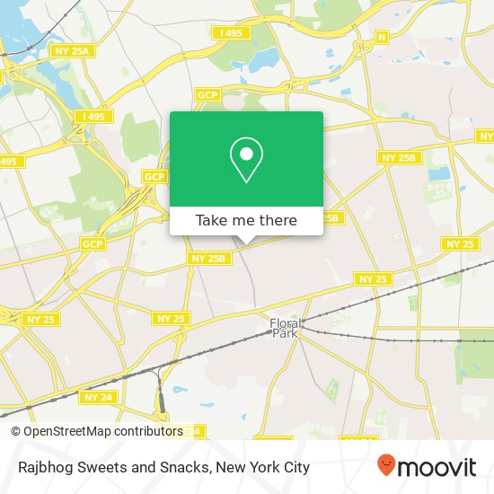 Mapa de Rajbhog Sweets and Snacks