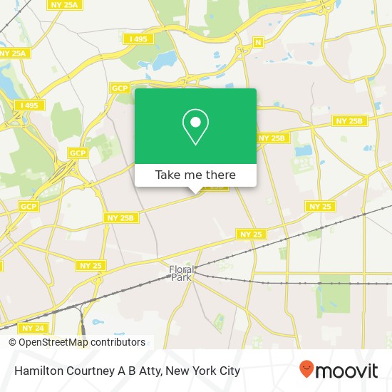 Mapa de Hamilton Courtney A B Atty