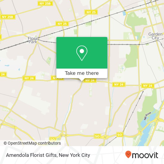 Amendola Florist Gifts map