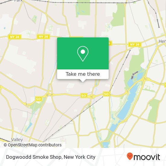 Dogwoodd Smoke Shop map