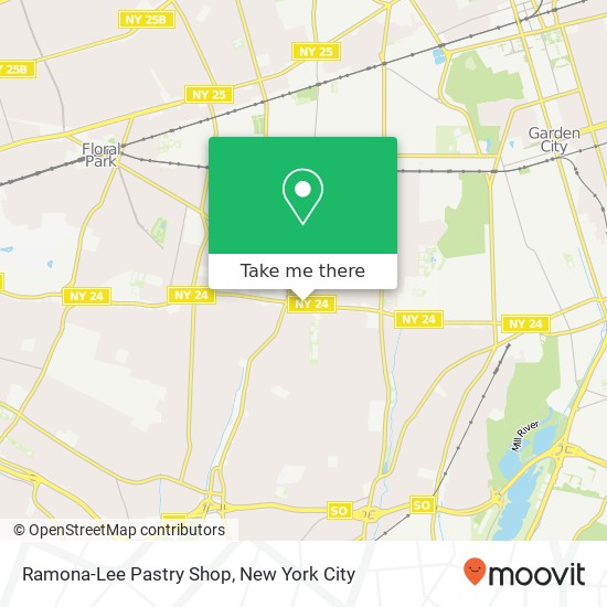 Mapa de Ramona-Lee Pastry Shop