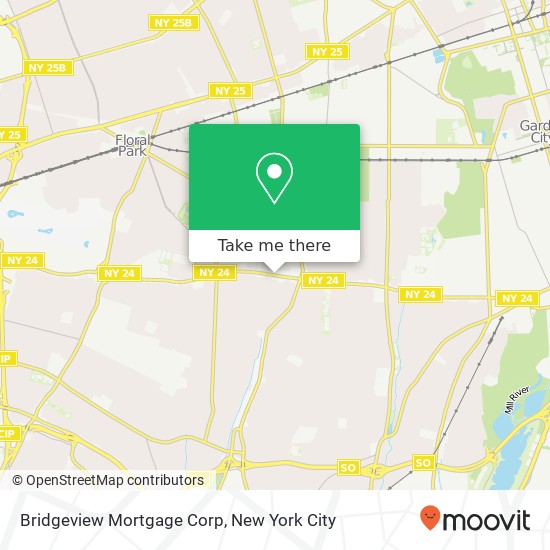 Mapa de Bridgeview Mortgage Corp