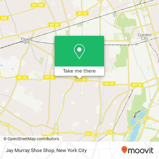 Jay Murray Shoe Shop map