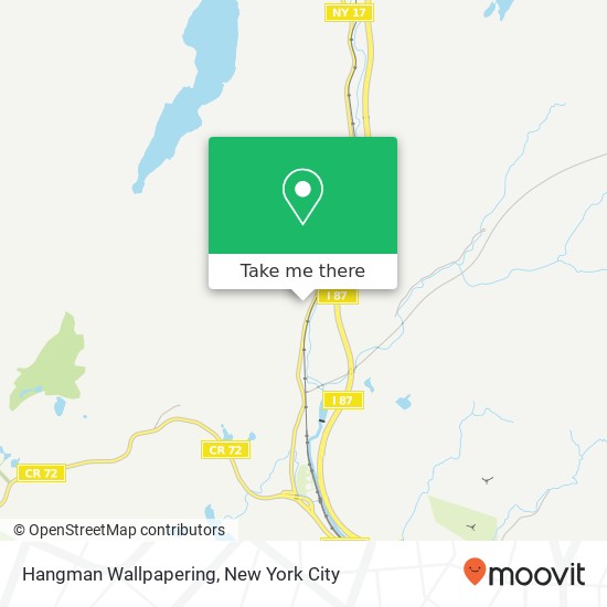 Hangman Wallpapering map
