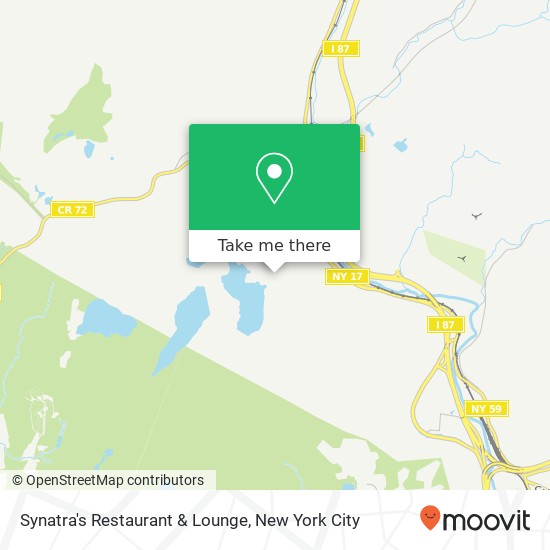 Mapa de Synatra's Restaurant & Lounge