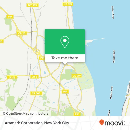 Aramark Corporation map