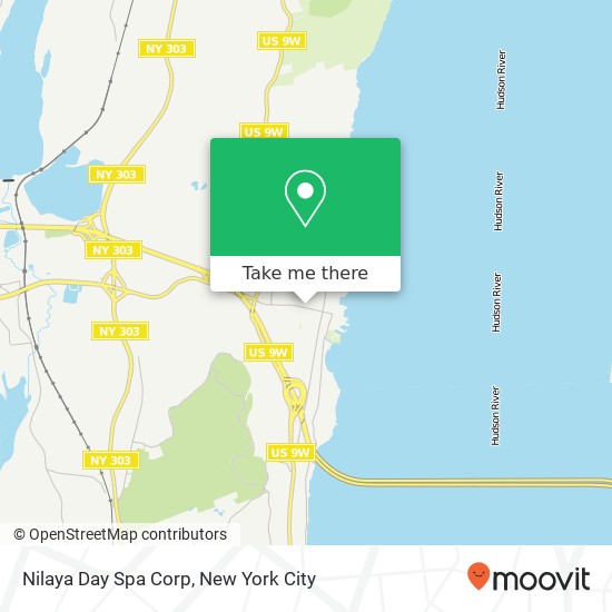 Nilaya Day Spa Corp map