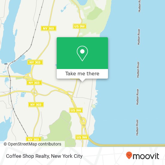 Mapa de Coffee Shop Realty