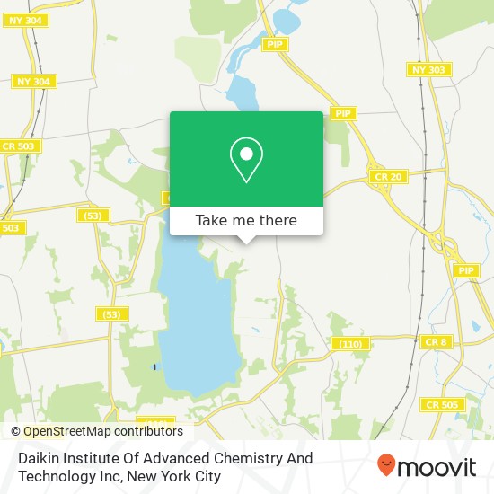 Daikin Institute Of Advanced Chemistry And Technology Inc map