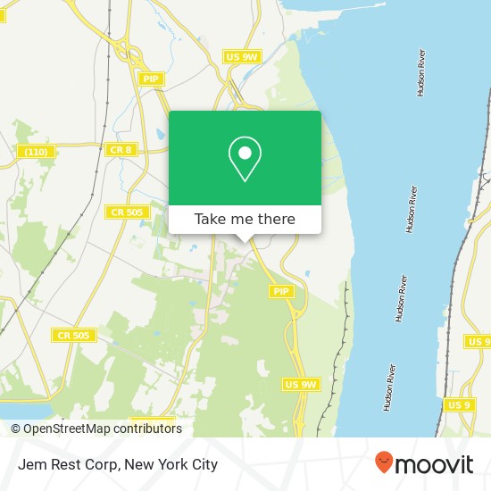 Jem Rest Corp map