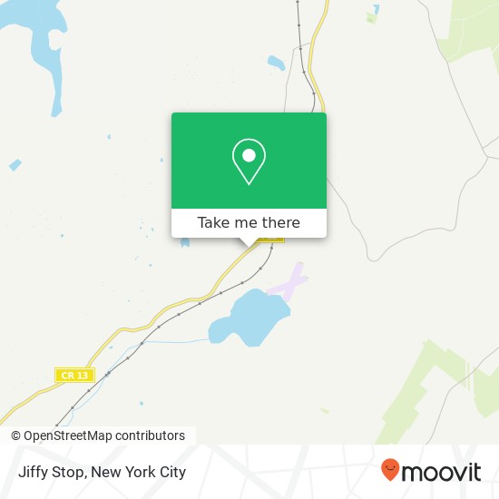 Jiffy Stop map
