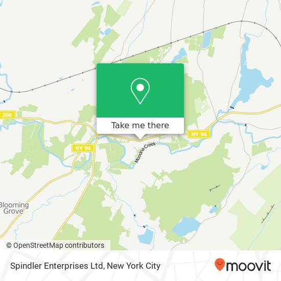 Spindler Enterprises Ltd map