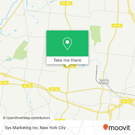 Sys Marketing Inc map