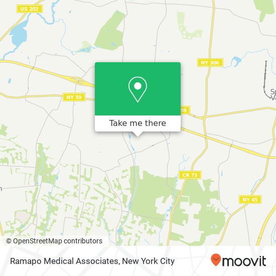 Mapa de Ramapo Medical Associates