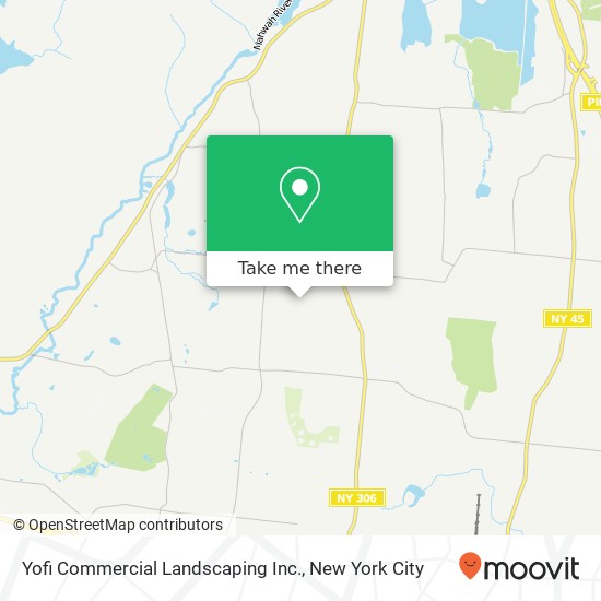 Yofi Commercial Landscaping Inc. map