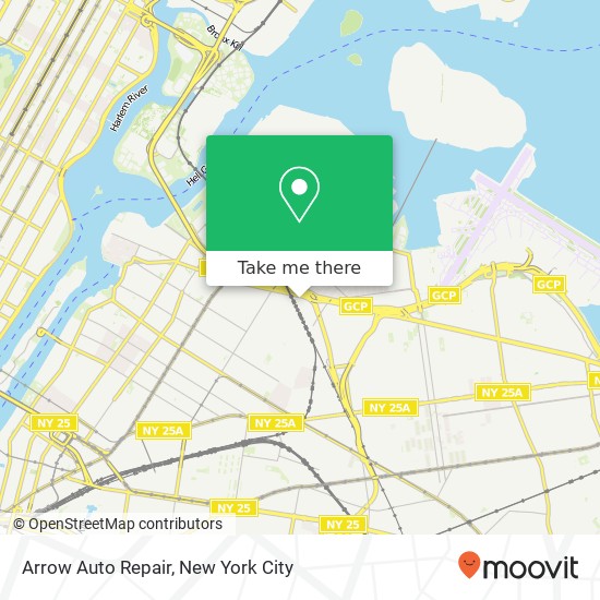 Arrow Auto Repair map