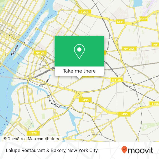 Lalupe Restaurant & Bakery map