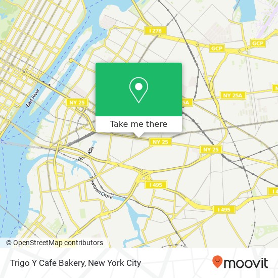 Mapa de Trigo Y Cafe Bakery