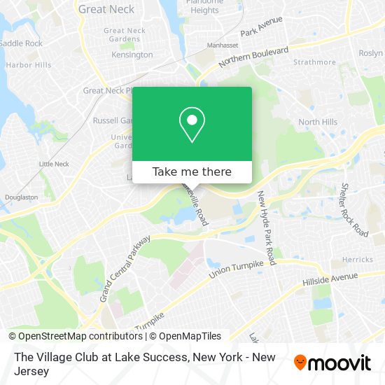 The Village Club at Lake Success map