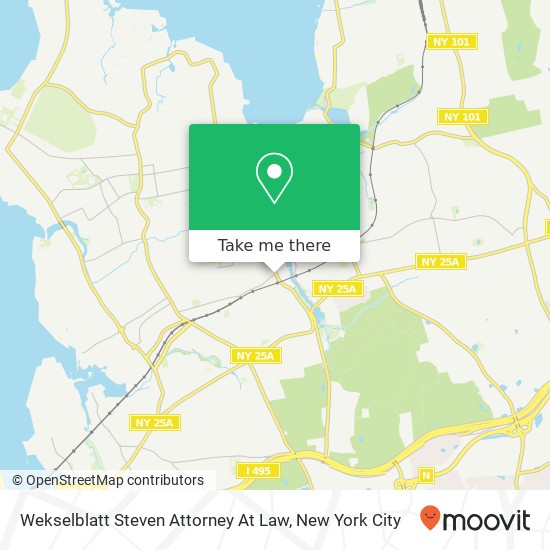 Mapa de Wekselblatt Steven Attorney At Law